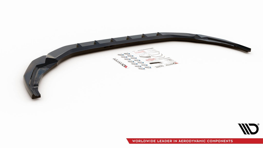 Maxton Design Front Splitter V.4 Audi / 8Y / A3 S-Line / S3