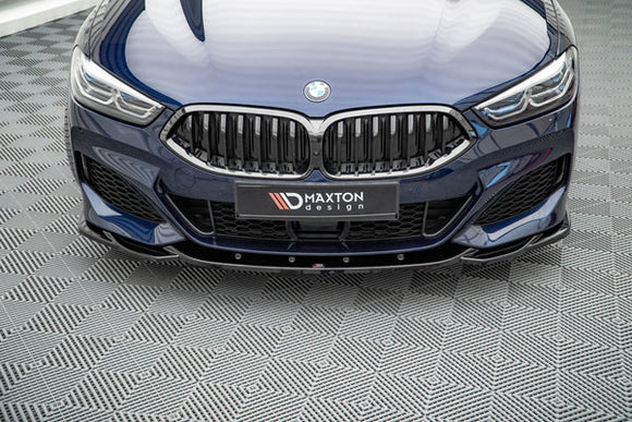 Maxton Design Front Splitter V.4 - BMW 8 Coupe / 8 Gran Coupe / G15 / G16 (M-Pack) | BM-M850-G15-FD4G