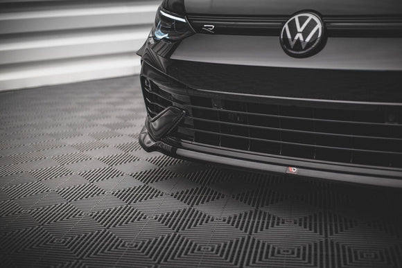 Maxton Design Front Splitter V.6 - VW Golf R Mk8