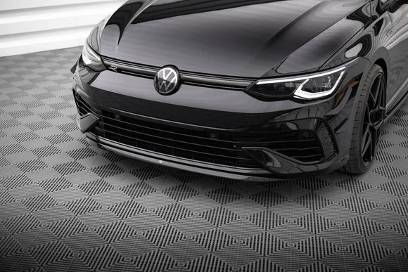 Maxton Design Front Splitter V.7 VW Golf R Mk8 | VW-GO-8-R-FD7G