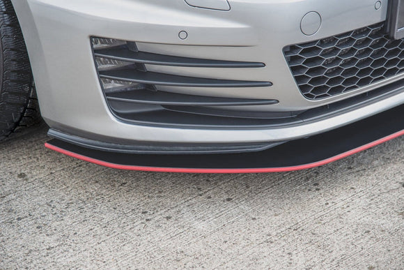 Maxton Design Racing Durability Front Splitter | VW Mk7 GTI