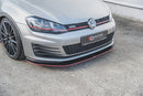 Maxton Design Racing Durability Front Splitter | VW Mk7 GTI-12