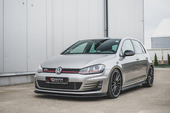 Maxton Design Racing Durability Front Splitter | VW Mk7 GTI