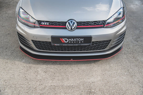 Maxton Design Racing Durability Front Splitter | VW Mk7 GTI