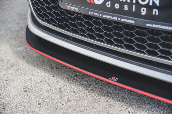 Maxton Design Racing Durability Front Splitter | VW Mk7 GTI