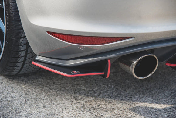 Maxton Design Racing Durability Rear Side Splitters | VW Mk7 GTI