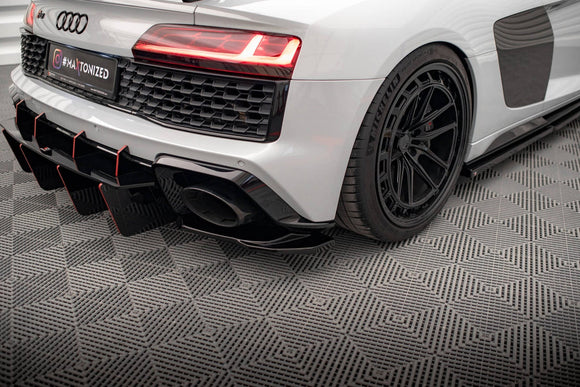Maxton Design Rear Side Splitters - Audi Mk2 Facelift R8 | AU-R8-2F-RSD1G