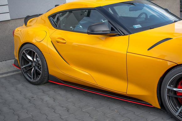 Maxton Design Rear Side Splitters V.2 Toyota Supra Mk5