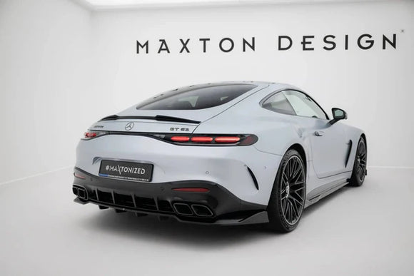Maxton Design Rear Splitter (With Vertical Bars) V.2 Mercedes AMG GT 63 C192