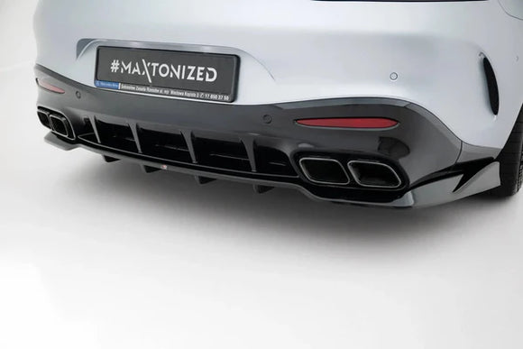 Maxton Design Rear Splitter (With Vertical Bars) V.2 Mercedes AMG GT 63 C192