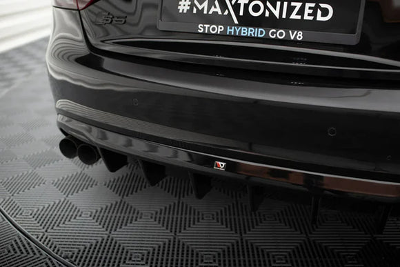 Maxton Design Rear Valance - Audi / B8 / S5 Coupe / S5 Cabrio | AU-S5-1-RS1GOO_OO