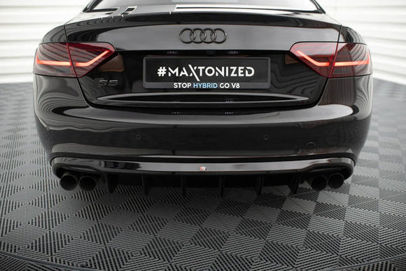 Maxton Design Rear Valance - Audi / B8 / S5 Coupe / S5 Cabrio | AU-S5-1-RS1GOO_OO