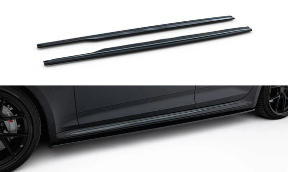 Maxton Design Side Skirts Diffusers - Audi B9 RS5 Sportback | AU-RS5-2-SB-SD1G