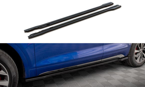 Maxton Design Side Skirts Diffusers - Audi / Mk2 / Facelift / SQ5 / Q5 / S-Line