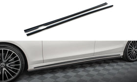 Maxton Design Side Skirts Diffusers Mercedes-Benz S AMG-Line W222 Facelift