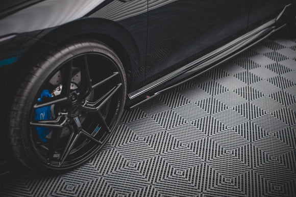 Maxton Design Side Skirts Diffusers V.1 - VW Golf R Mk8