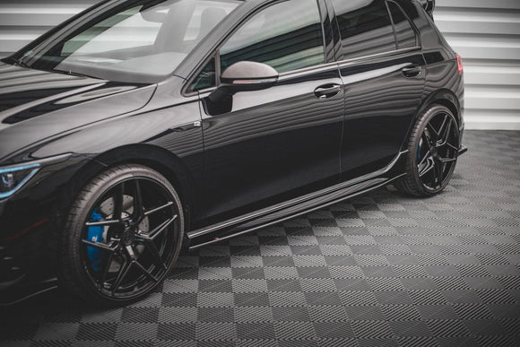 Maxton Design Side Skirts Diffusers V.2 - VW Golf R Mk8