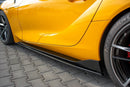 Maxton Design Side Skirts Diffusers V.1 Toyota Supra Mk5-7