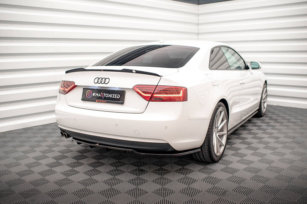 Maxton Designs Spoiler Cap V.2 Audi A5 / A5 S-Line / S5 Coupe 8T | AU-A5-1F-CAP1G