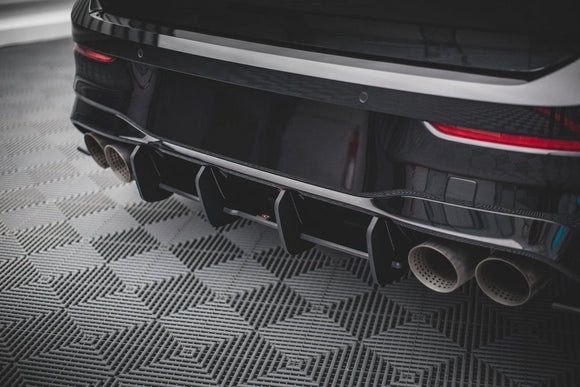 Maxton Design Street Pro Rear Diffuser - VW Golf R Mk8