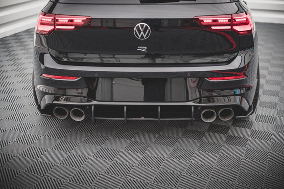 Maxton Design Street Pro Rear Diffuser - VW Golf R Mk8