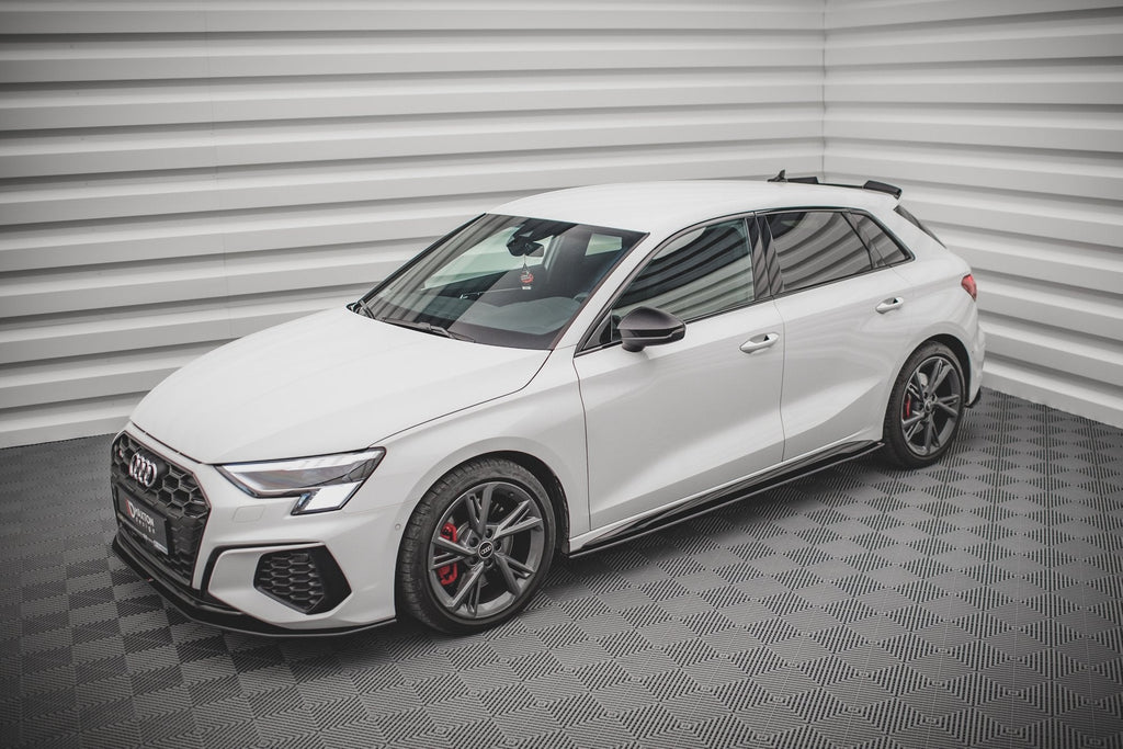Maxton Design Street Pro Side Skirts Diffusers - Audi / 8Y / A3 S-Line / S3