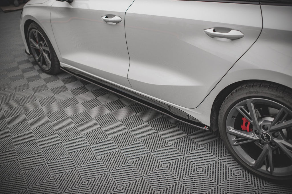 Maxton Design Street Pro Side Skirts Diffusers - Audi / 8Y / A3 S-Line / S3