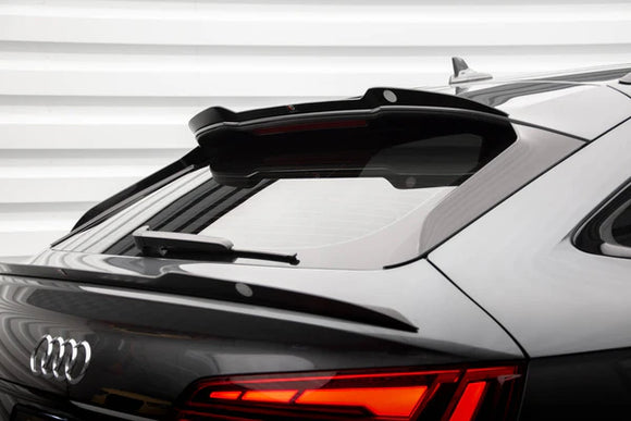Maxton Design Upper Spoiler Cap - Audi Mk2 SQ5 Sportback (Facelift) | AU-SQ5-2F-SB-CAP1G