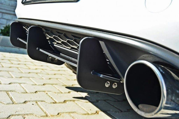 Maxton Design Rear Diffuser And Rear Side Splitters | Volkswagen Mk7 GTI