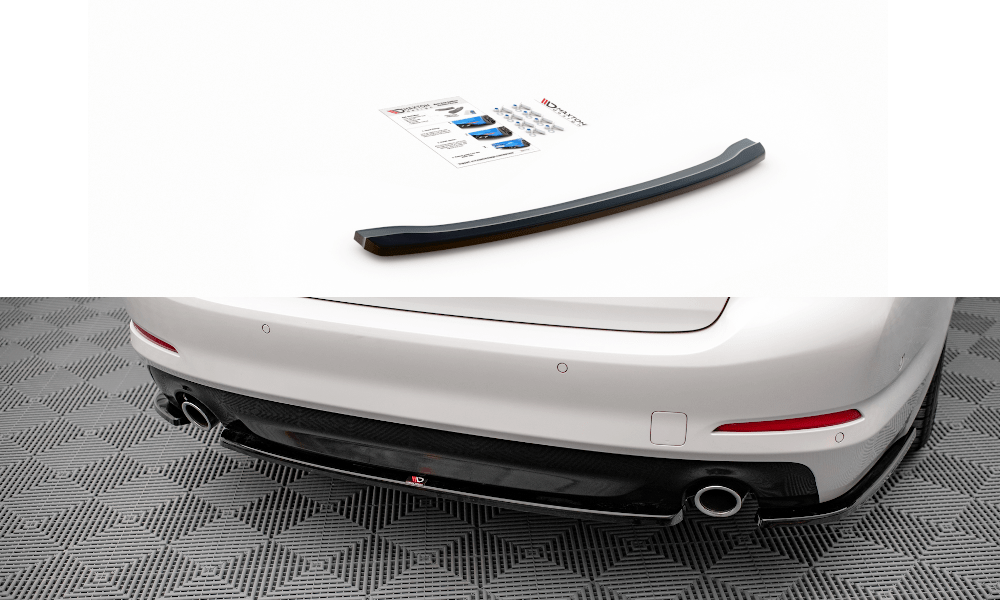 Maxton Design Central Rear Splitter - BMW / 5-Series / G30 | BM-5-G30-RD1G