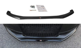 Maxton Design Front Splitter V.1 Audi S4 / A4 S-Line B8 FL | AU-S4-B8F-FD1G