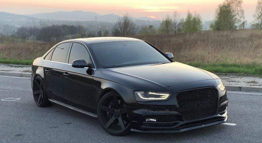 Maxton Design Front Splitter V.1 Audi S4 / A4 S-Line B8 FL | AU-S4-B8F-FD1G