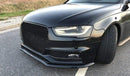 Maxton Design Front Splitter V.1 Audi S4 / A4 S-Line B8 FL | AU-S4-B8F-FD1G-7
