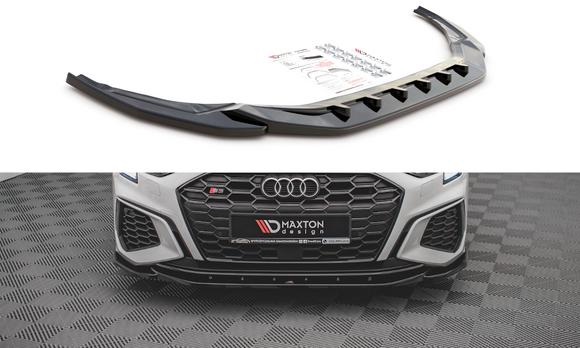 Maxton Design Front Splitter V.4 Audi / 8Y / A3 S-Line / S3