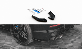 Maxton Design Rear Side Splitters V.2 For - VW Golf R Mk8