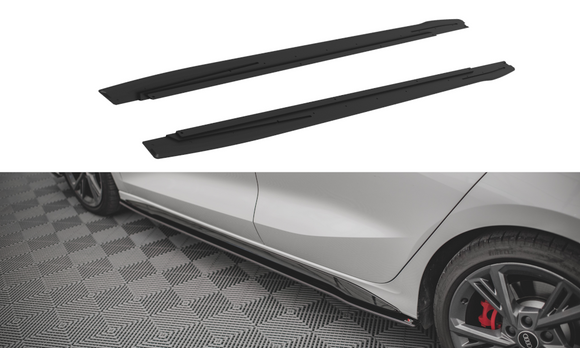 Maxton Design Street Pro Side Skirts Diffusers - Audi / 8Y / A3 S-Line / S3