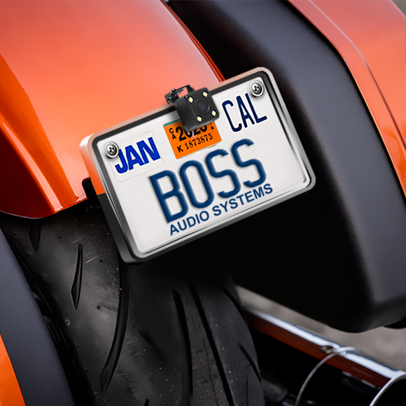 BOSS Audio Systems Motorcycle Rearview Camera
