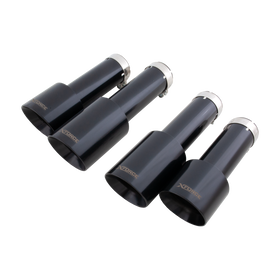 Xforce Audi S3 8V Sedan 2013-2017 Black Tip Option (Will only fit Xforce system)