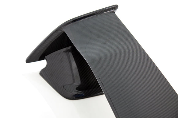 OLM Carbon Fiber OEM STI Style Spoiler w Carbon Bases - 2015 WRX STI