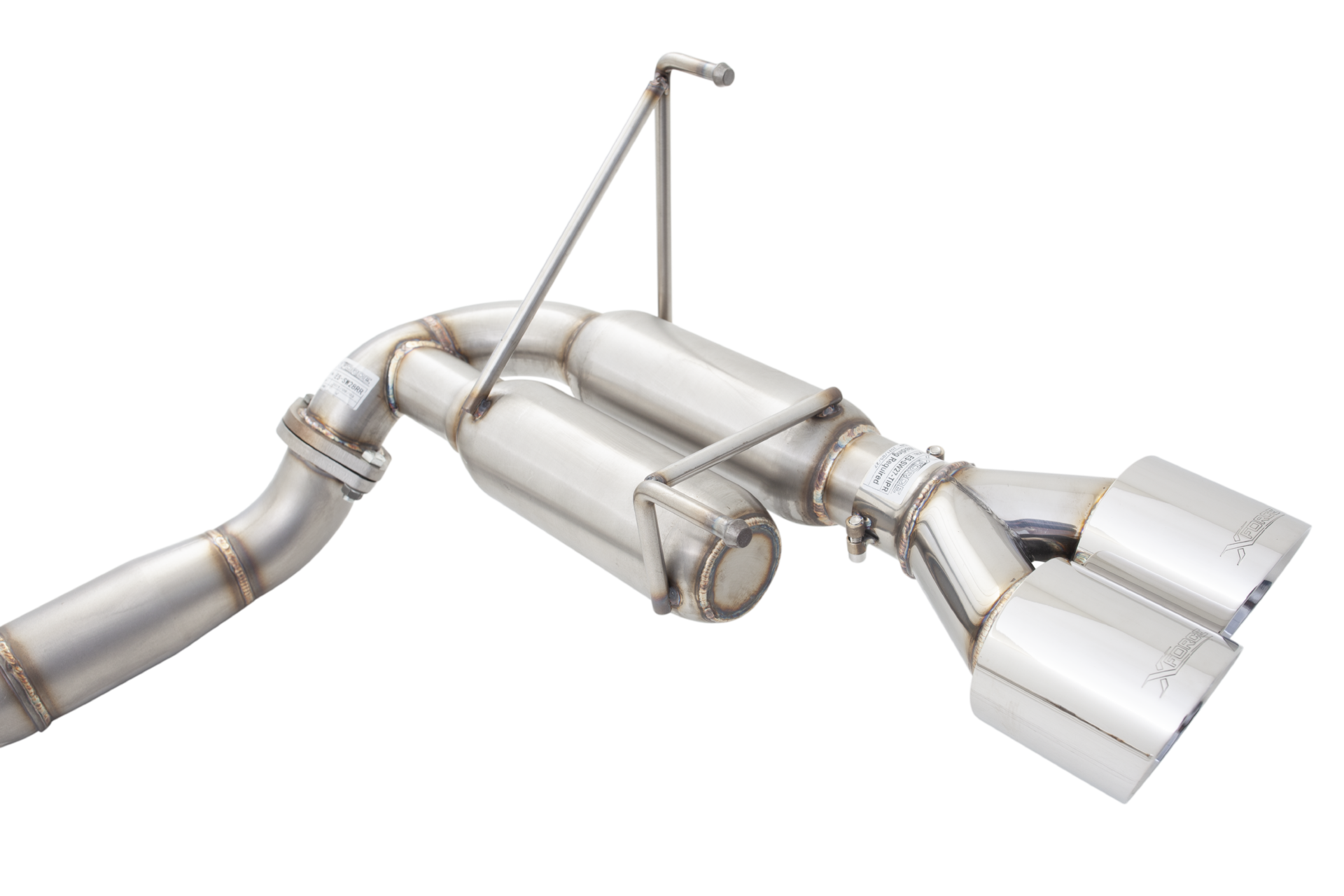 Xforce SSubaru G3 & VA WRX STI Race Cat Back System - 0
