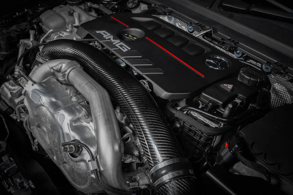 Eventuri Mercedes AMG A35 / CLA35 Hybrid Black Carbon Turbo Tube