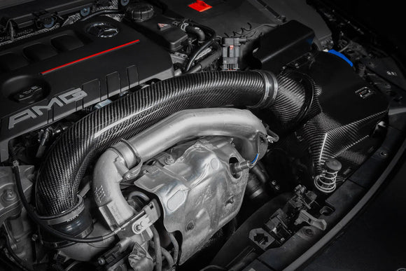Eventuri Mercedes AMG A35 / CLA35 Hybrid Black Carbon Turbo Tube