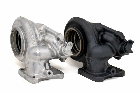 Forced Performance Mitsubishi Evo 9 Black Turbocharger Journal Bearing MHI Turbine Hsg w/25PSI WG