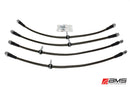 AMS Mitsubishi Lancer Evolution X Stainless Steel Brake Lines-1