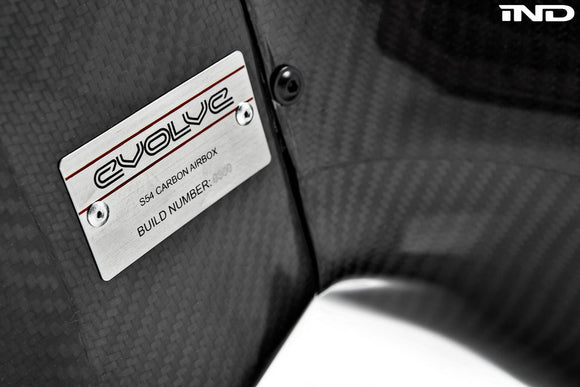 Evolve BMW E46 M3 CSL (S54) Black Carbon Airbox