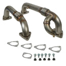 BD Diesel 08-10 Ford F-250/F-350/F-450/F-550 Powerstroke 6.4L Up Pipes Kit w/Manifold Set-3