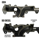 BD Diesel Cast Exhaust Manifold - Dodge 6.7L 2008-2012-3