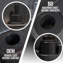 EXHAUST MANIFOLD KIT DODGE/RAM 5.7L HEMI 1500 DS/2500 DJ/3500 D2 2009-2018 & RAM 1500 CLASSIC DS 2019-2022-5