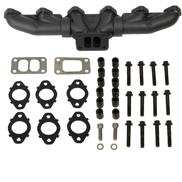 BD Diesel 98.5-02 Dodge 5.9L 24-Valve Cummins Pulse Exhaust Manifold Kit