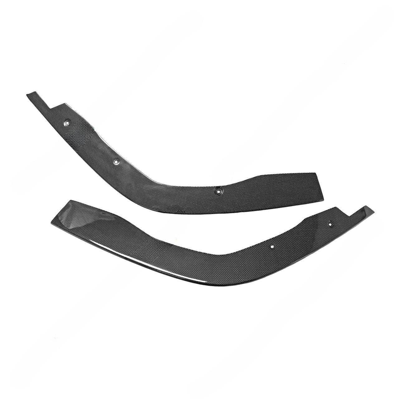 Fabspeed Ferrari F8 Carbon Fiber Front Bumper Splitters